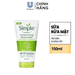 Sữa rửa mặt Simple Moisturising Facial Wash 150ml