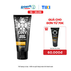 Sữa rửa mặt tác động sâu OXY Deep Wash 100g