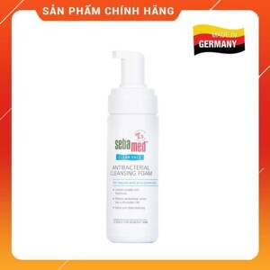 Sữa rửa mặt tạo bọt kháng khuẩn, trị mụn Sebamed Clear Face Antibacterial Cleansing Foam pH 5.5 150ml