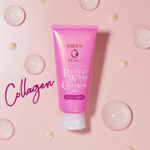 Sữa rửa mặt tạo bọt Senka Perfect Collagen 120g