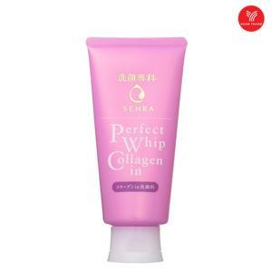Sữa rửa mặt tạo bọt Senka Perfect Collagen 120g