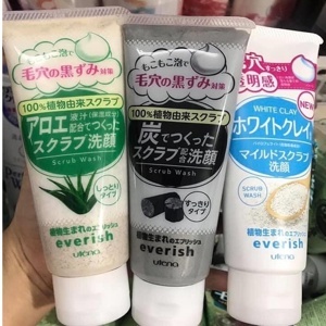Sữa rửa mặt tẩy da chết Utena Everich Scrub 135g