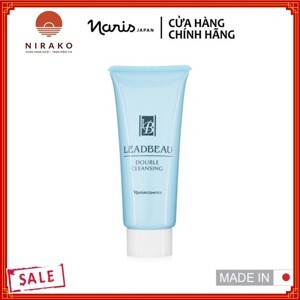 Sữa rửa mặt tẩy trang Naris Leadbeau Double Cleansing 100g