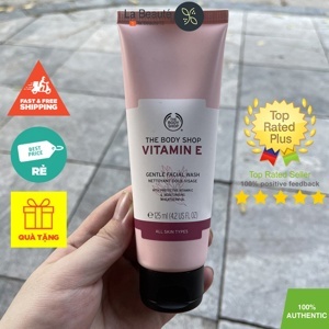 Sữa rửa mặt The Body Shop Vitamin E Gentle Facial Wash 125ml