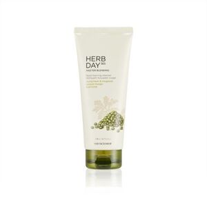 Sữa rửa mặt Thefaceshop Herb Day 365 Master Blending Facial Foaming Cleanser Mung Bean & Mugwort 170Ml