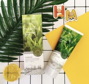Sữa rửa mặt trà xanh 3W Clinic Green Tea 100ml