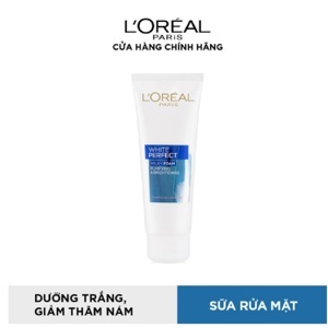 Sữa Rửa Mặt Trắng Da L'Oreal White Perfect