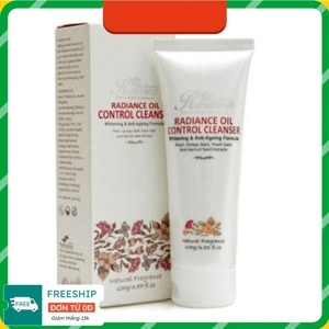 Sữa rửa mặt trắng da và chống lão hóa Rosanna Radiance Oil Control Cleanser 100g