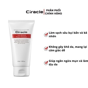 Sữa rửa mặt trị mụn ciracle anti blemish foam cleanser