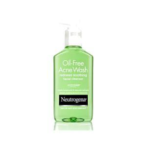 Sữa rửa mặt Neutrogena Oil-Free Acne Wash Redness Soothing Facial Cleanser - trị mụn, giảm đỏ