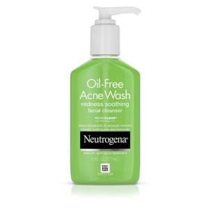 Sữa rửa mặt Neutrogena Oil-Free Acne Wash Redness Soothing Facial Cleanser - trị mụn, giảm đỏ