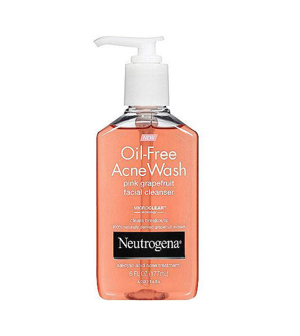 Sữa rửa mặt Neutrogena Oil Free Acne Wash Pink Grapefruit Facial Cleanser - trị mụn