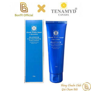 Sữa rửa mặt trị mụn Tenamyd Platinum Acne Care Clarifying Foam Cleanser