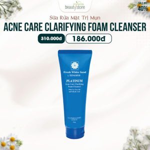 Sữa rửa mặt trị mụn Tenamyd Platinum Acne Care Clarifying Foam Cleanser