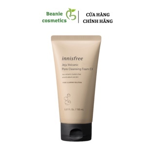 Sữa rửa mặt tro núi lửa Jeju Volcanic Pore Cleansing Foam Innisfree 150ml