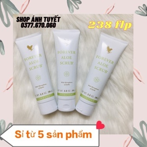 Sữa rửa mặt và toàn thân Forever Aloe Scrub