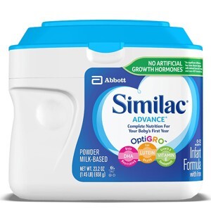 Sữa bột Abbott Similac Advance Complete Nutrition - hộp 658g (dành cho trẻ từ 0 - 12 tháng)