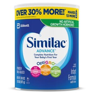 Sữa Similac Advance OptiGRO nội địa Mỹ cho bé từ 0 đến 12 tháng hộp 873g