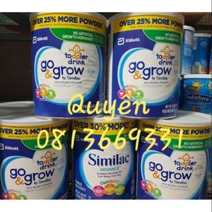 Sữa bột Abbott Similac Go & Grown - hộp 657g (dành cho trẻ từ 12-24 tháng tuổi)