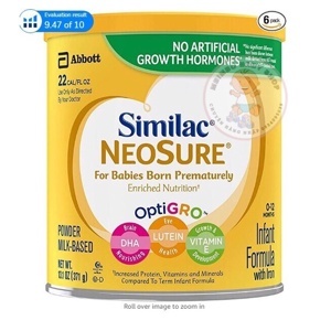 Sữa bột Abbott Similac Care Neosure - hộp 371g (dành cho trẻ từ 0 - 12 tháng)