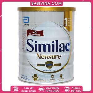 Sữa bột Abbott Similac Neosure IQ 1 - hộp 850g (dành cho trẻ từ 0-12 tháng tuổi)