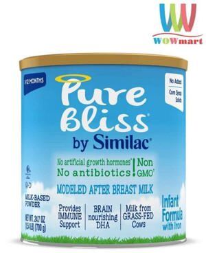 Sữa Similac Pure Bliss Non-GMO Infant Formula - 900g, cho bé từ 0 -12 tháng