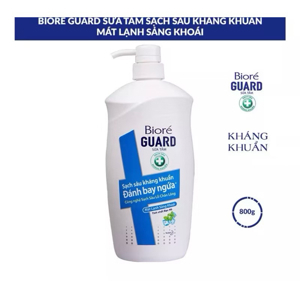 Sữa tắm Biore mát lạnh kháng khuẩn chai 800g