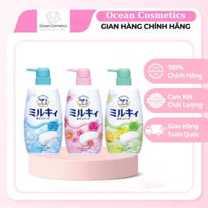 Sữa tắm Bò tươi Gyunyu Milky Body Soap - 580 ml