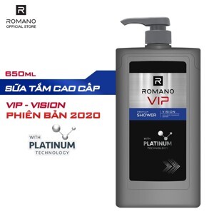 Sữa Tắm Cao Cấp Romano Vip 650g