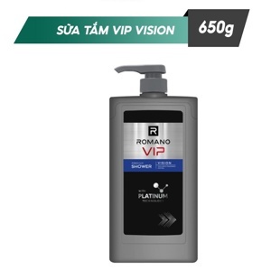 Sữa Tắm Cao Cấp Romano Vip 650g