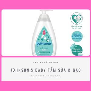 Sữa tắm cho bé Johnson's Baby chứa sữa và gạo 200ml