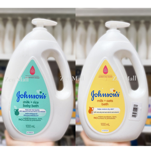 Sữa tắm chứa sữa, yến mạch Johnson's Baby 500ml