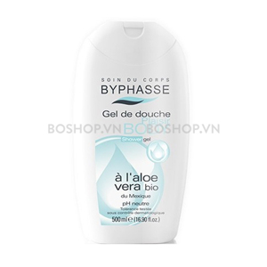 Sữa tắm dạng gel Byphasse Aloe Vera 500ml