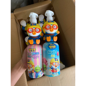 Sữa tắm, dầu gội và xả 3 trong 1 Pororo 400ml