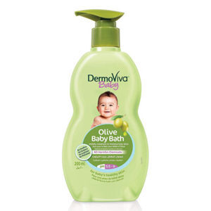 Sữa tắm DermoViva ô liu cho bé 200ml