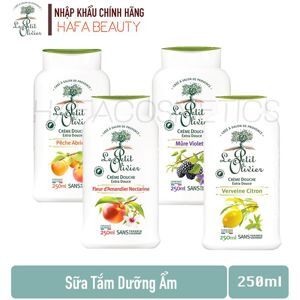 Sữa tắm dưỡng ẩm hương hoa quả Le Petit - 250 ml