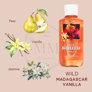 Sữa tắm dưỡng da Wild Madagasca Vanilla Bath and Body Works 295ml