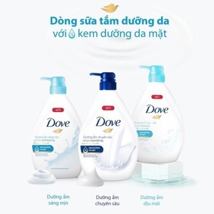 Sữa tắm dưỡng thể Dove Gentle Exfoliating 530g