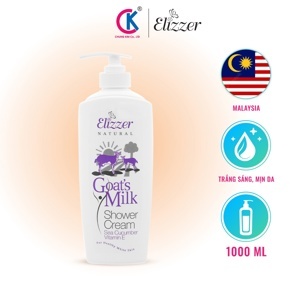 Sữa tắm Elizzer Goat's Milk 1000ml