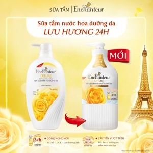 Sữa tắm Enchanteur Whitening Charming 650g