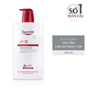 Sữa tắm Eucerin pH5 dành cho da nhạy cảm 1000ml