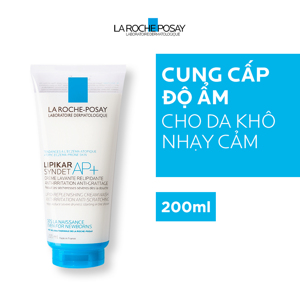 Sữa tắm giúp làm sạch & làm dịu ngứa, mẩn đỏ La Roche-Posay Lipikar Syndet