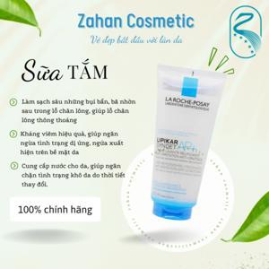 Sữa tắm giúp làm sạch & làm dịu ngứa, mẩn đỏ La Roche-Posay Lipikar Syndet