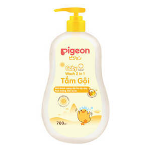 Sữa tắm gội 2 trong 1 Pigeon 700ml