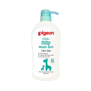 Sữa tắm gội 2 trong 1 Pigeon 700ml