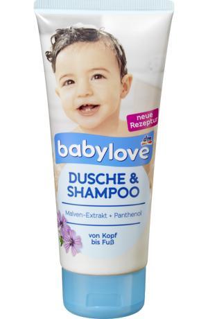 Sữa tắm gội Babylove Dusche & Shampoo 200ml