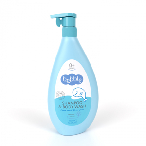 Sữa tắm gội Bebble 400ml Pháp cho bé từ 0m+