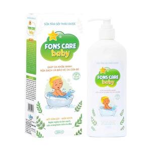 Sữa tắm gội chiết xuất thảo dược cho bé Fons Care Baby 300ml