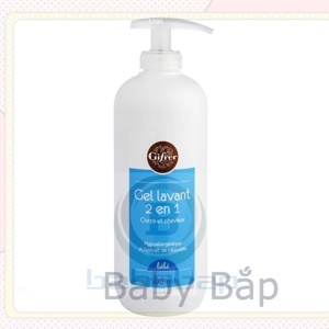 Sữa Tắm Gội cho bé Gifrer Gel Lavant 2 en 1 500ml