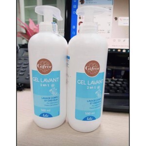 Sữa Tắm Gội cho bé Gifrer Gel Lavant 2 en 1 500ml